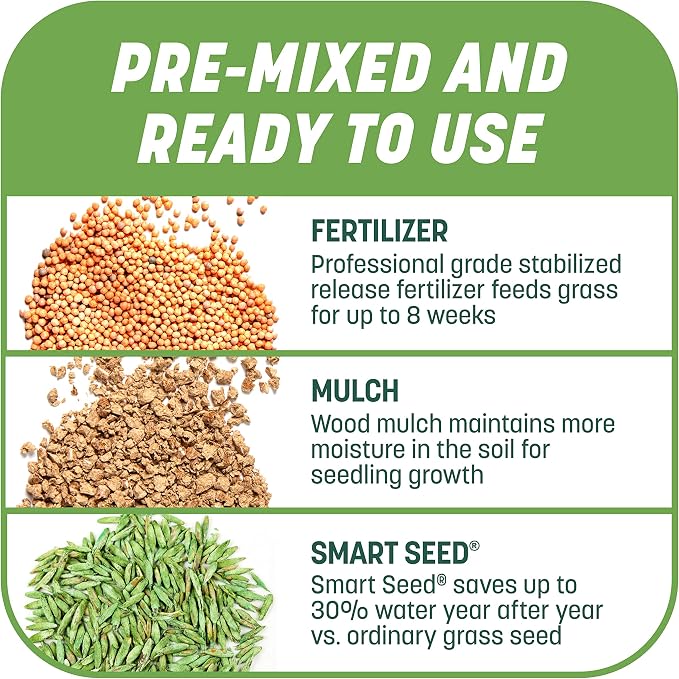 Pennington Smart Patch Tall Fescue Grass Seed, Tall Fescue 10lb