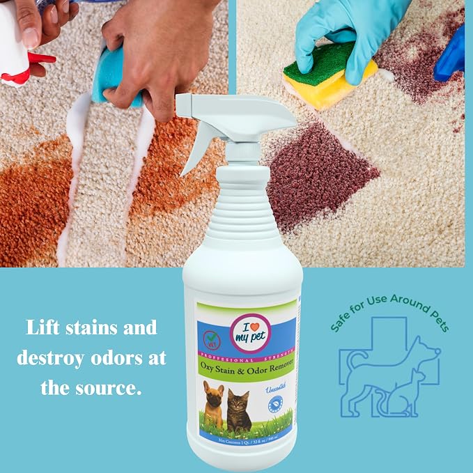 I Love My Pet 3-Step Pet Stain and Odor Rescue and Restore System