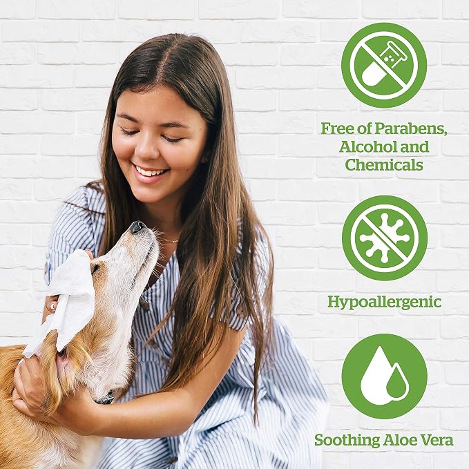 Pogi's Poop n' Wipe Travel Pack - 270 Compostable Dog Poop Bags and 240 Grooming Wipes in Travel Packs Bundle