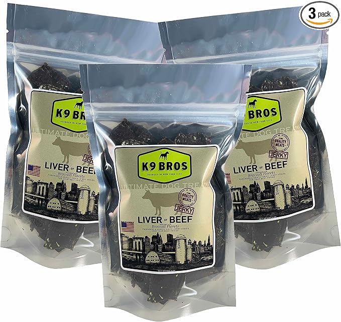 Liver of Beef Dog Treats (3 Pack)
