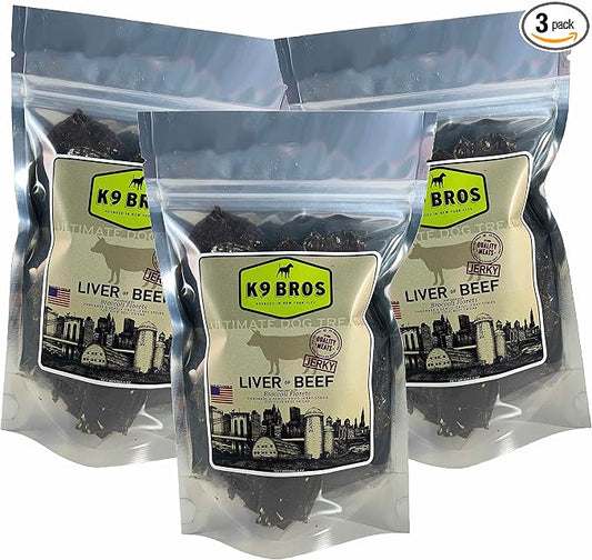 Liver of Beef Dog Treats (3 Pack)