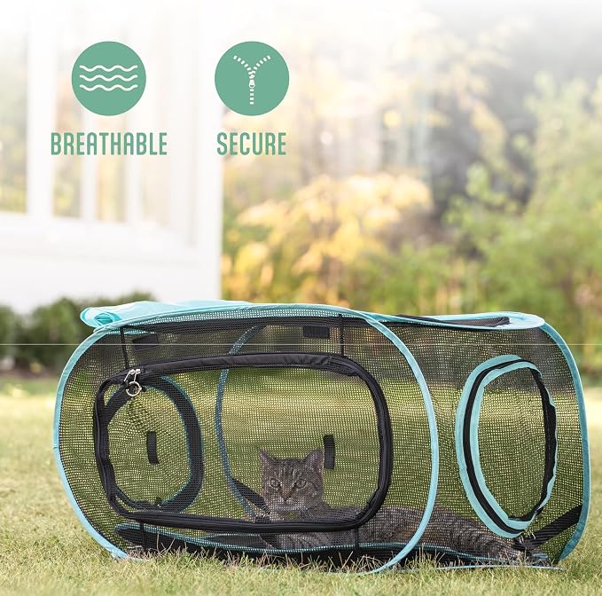 Kitty City Outdoor Catio Furniture and Play Kits for Cats, Outdoor Kennel