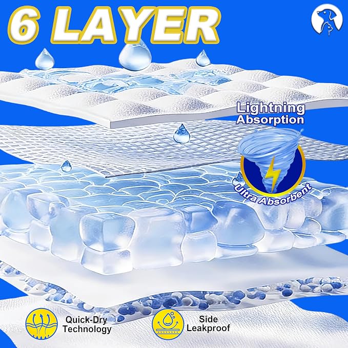 BrandonSuper Dog Diapers Male 50CT,S,Ultra Absorbent Disposable Small Puppy Dog Wraps,Leak-Proof Belly Band for Male Adult Dog and Puppy