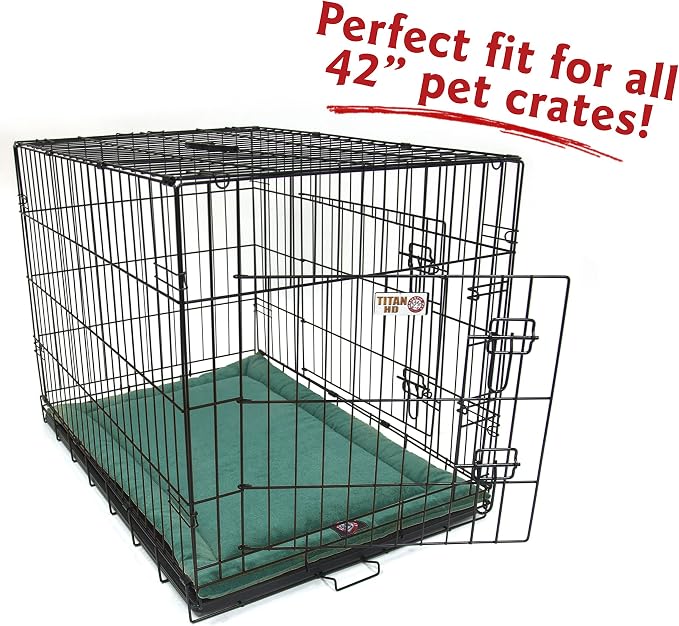 Majestic Pet 720570930131 Villa Crate Dog Bed Mat, Marine, 42"