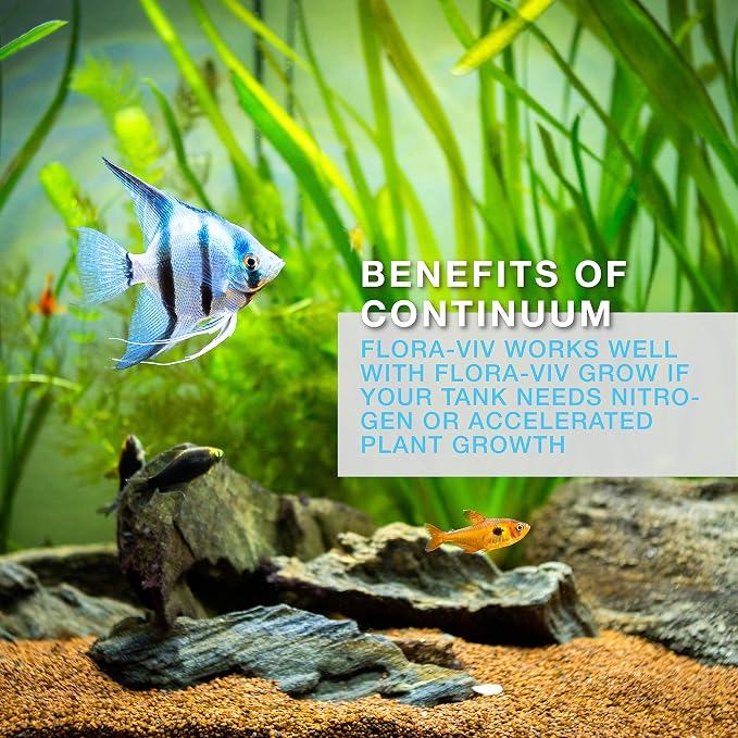 Continuum Aquatics Flora Viv – Multi Nutrient Fertilizer for Freshwater Planted Aquariums, Phosphate Free