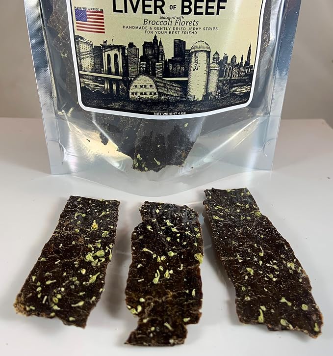 Liver of Beef Dog Treats for Dogs (5 Pack)
