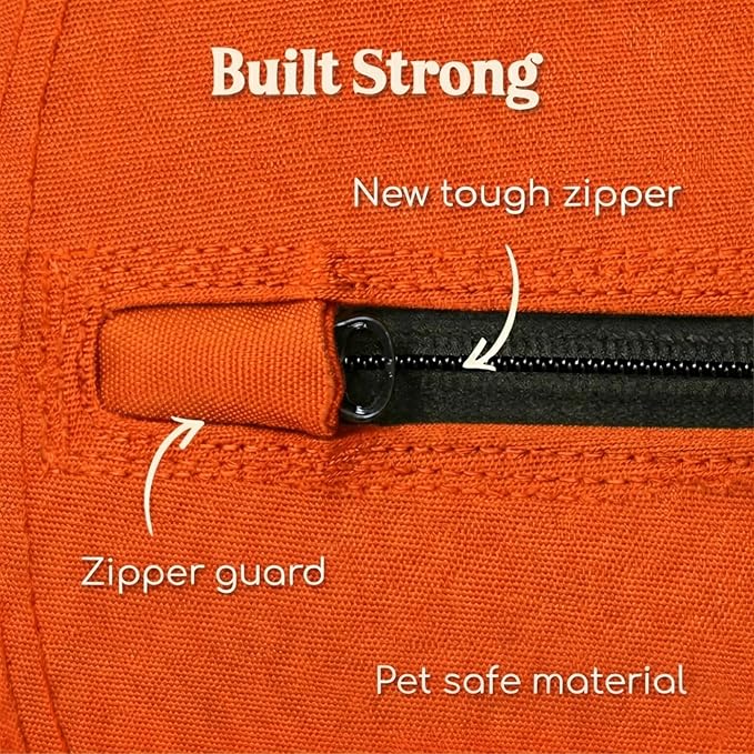 Race&Herd 25" Original XXL Best Herding Ball for Dogs Large - Herding Toys, Durable Outdoor Dog Herding Ball for Australian Shepherd, Corgis, Border Collie Ball - Medium to Large Breeds (Tangerine)