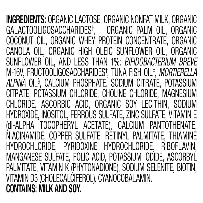 Happy Baby Organic Stage 1 Baby Formula, 22.9 OZ