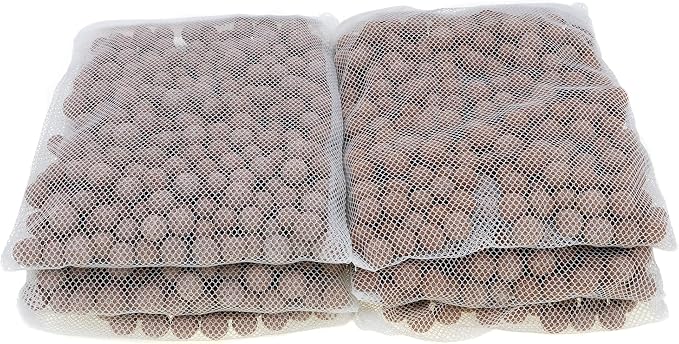 ALEGI 6 lbs Aquarium Ceramic Bio Filter Media Sphere for Freshwater Aquarium and Marine Fish Tank Sump, Canister Filter, Koi Ponds
