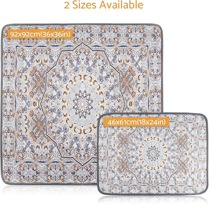 Washable Pee Pads for Dogs, 2 Pack, Reusable Dog Pee Pads,Washable Puppy Training Pads with Leakproof Design, Odor Lock Technology & Soft Surface, Perfect for Indoor, Outdoor & Travel Needs