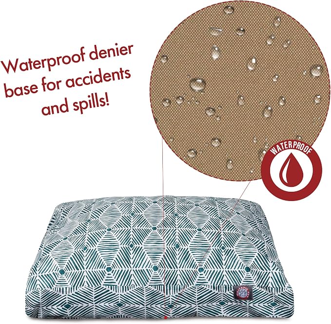 Majestic Pet Charlie Emerald Large Rectangle Pet Bed