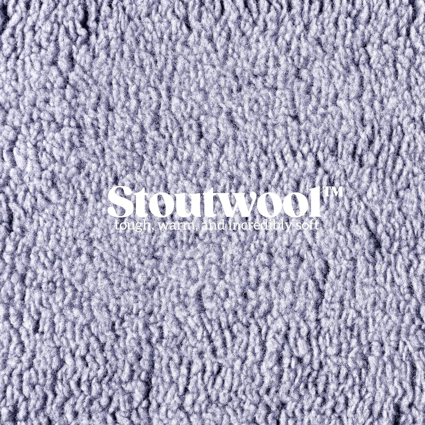 Stoutwool Indestructible Dog Bed - Fluffy Chew Proof Dog Crate Pad - Tough Kennel Pad for Aggressive Chewers - Ideal for Extra Small Breeds & Fits 22-Inch Crate - 21"x12", Jacaranda