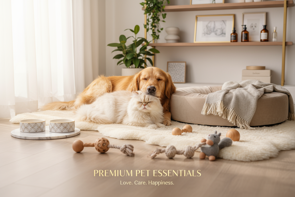 Premium Pet Essentials | Love, Care & Happiness for Your Furry Friends